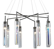 Подвесная люстра 4520 4524+4/S black glossy Newport