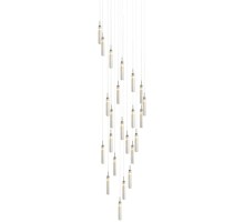 Подвесной светильник 4520 4528+14/S chrome Newport