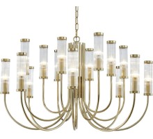 Подвесная люстра 4550 4558+4+4/C gold Newport