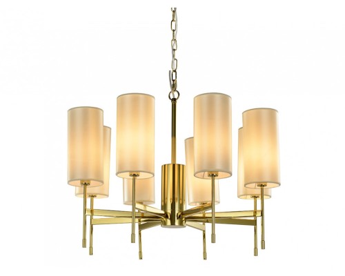 Подвесная люстра 7320 7328/C gold без абажуров Newport