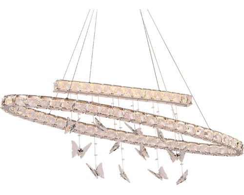 Подвесной светильник 8120 8120/120 oval chrome Newport