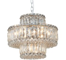 Подвесная люстра 8450 8458+3/C chrome Newport