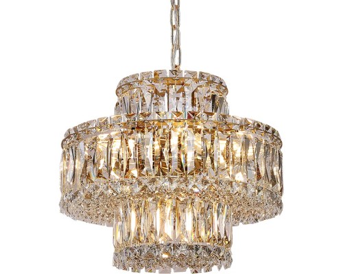 Подвесная люстра 8450 8458+3/C gold Newport