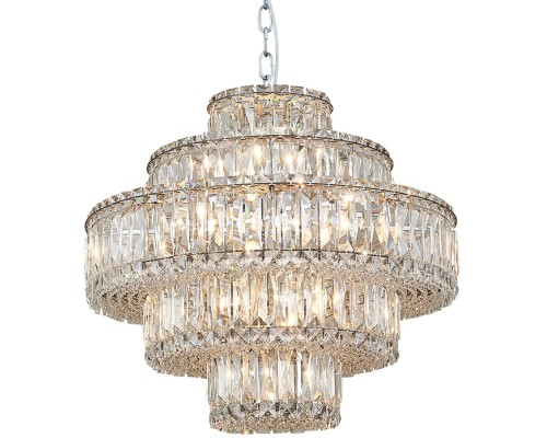 Подвесная люстра 8450 8459+6/C chrome Newport