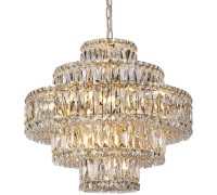 Подвесная люстра 8450 8459+6/C gold Newport