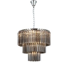 Подвесная люстра 8700 8708+2/C fume Newport