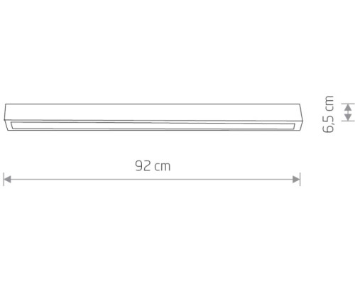 Потолочный светильник Straight Ceiling Led M 7598 Nowodvorski