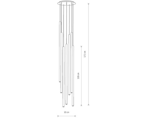 Подвесной светильник Laser 1000 7668 Nowodvorski