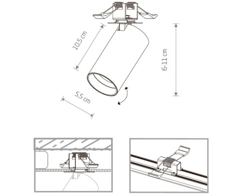 Спот Mono Surface 7683 Nowodvorski