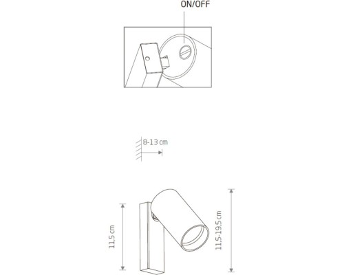 Спот Mono 7772 Nowodvorski