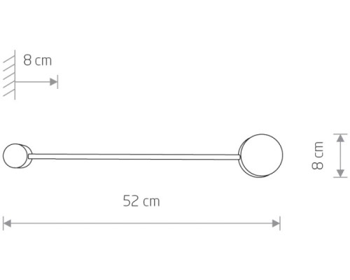Настенный светильник Orbit 7802 Nowodvorski