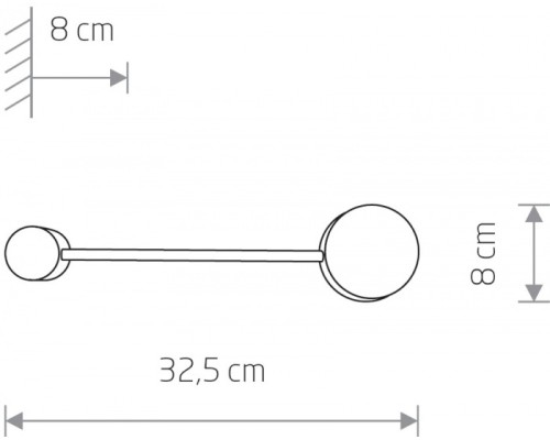 Бра Orbit 7803 Nowodvorski