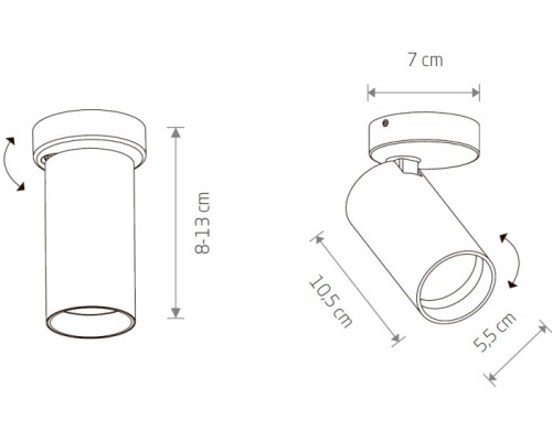 Спот Mono 7807 Nowodvorski