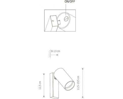 Спот Mono 7808 Nowodvorski