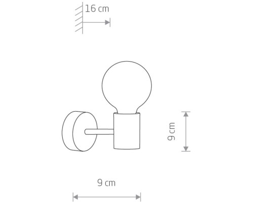 Бра Radius 7930 Nowodvorski