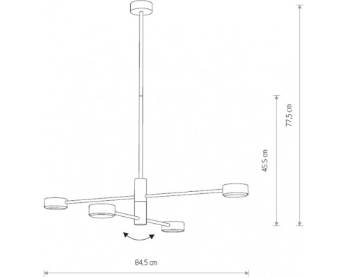 Потолочная люстра Orbit 7941 Nowodvorski