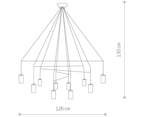 Подвесной светильник Imbria 7954 Nowodvorski