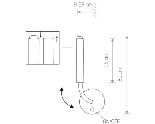 Настенный светильник Stalactite 8351 Nowodvorski