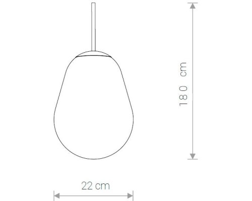 Подвесной светильник Pear S 8673 Nowodvorski