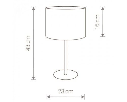 Интерьерная настольная лампа Hotel 8982 Nowodvorski