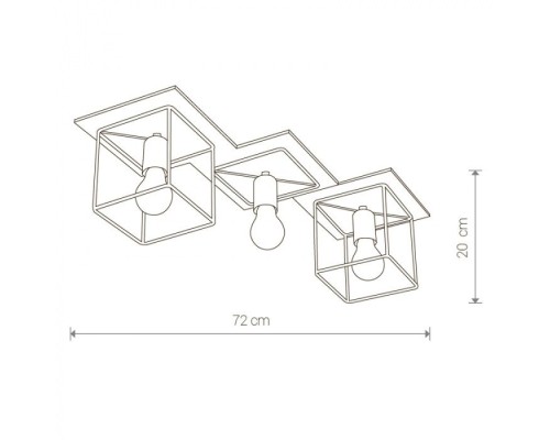 Потолочная люстра Coba 9043 Nowodvorski