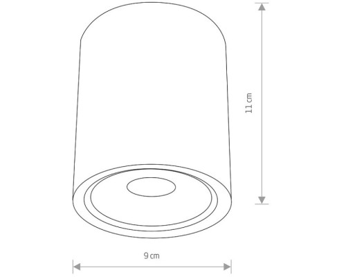 Потолочный светильник уличный Edesa Led 9107 Nowodvorski