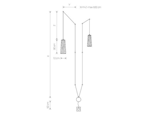 Настенно-потолочный светильник Dover 9263 Nowodvorski
