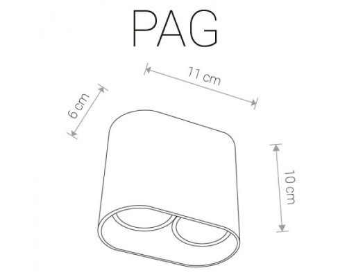 Точечный светильник Pag 9386 Nowodvorski