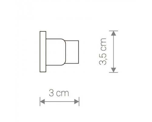 Заглушка Profile Dead End Cap 9458 Nowodvorski