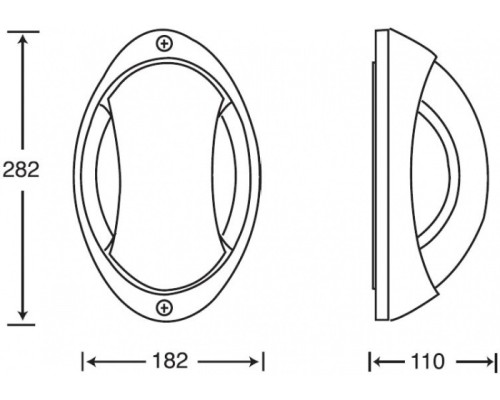Настенный светильник уличный SIDNEY 10808 Cb Oasis Light