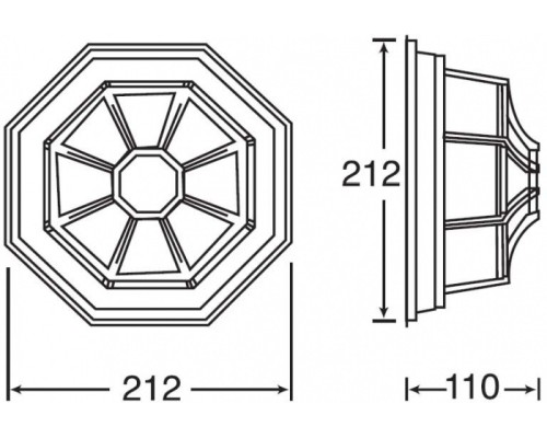 Настенный светильник уличный SIDNEY 10834 W Oasis Light