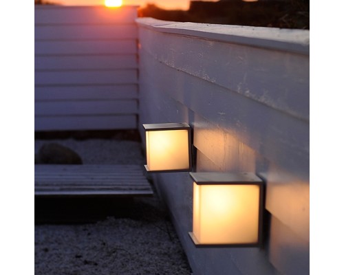 Настенный светильник уличный GEOMETRY 1846 Gr Oasis Light