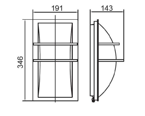 Настенный светильник уличный Sidney 1847A Gr Oasis Light