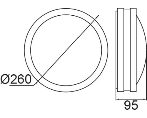 Потолочный светильник уличный SIDNEY 3362 Gr Oasis Light