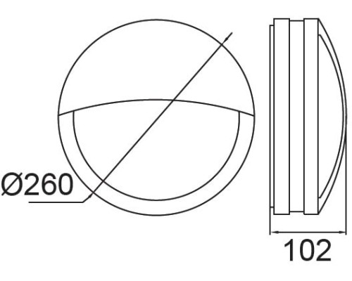 Настенный светильник уличный SIDNEY 3363 Gr Oasis Light