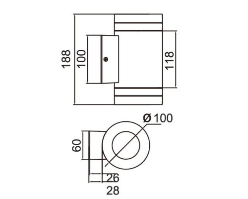 Архитектурная подсветка  6046 Gr Oasis Light