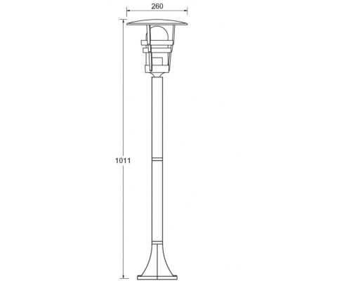Наземный фонарь  68906 Bl Oasis Light
