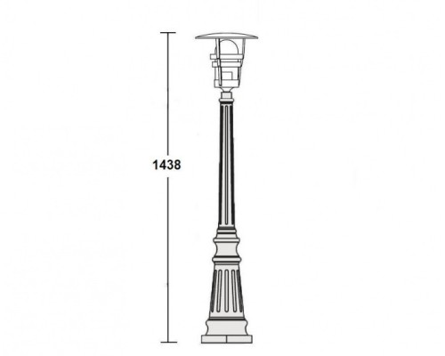 Наземный фонарь  68911 Bl Oasis Light