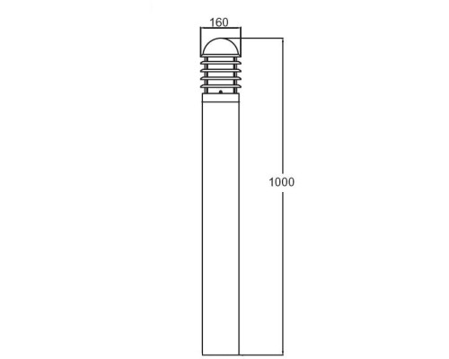 Наземный светильник  75895-1000 SS Oasis Light