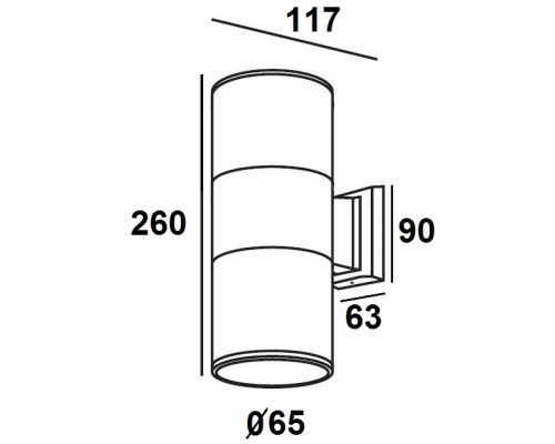 Архитектурная подсветка TUBE 78000S Cb Oasis Light