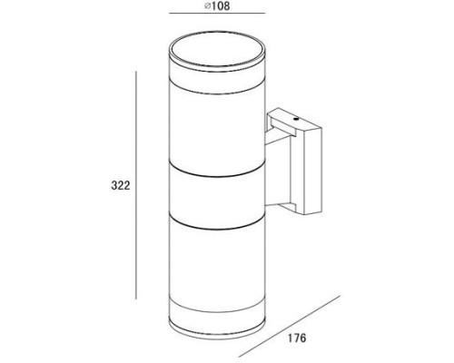 Архитектурная подсветка TUBE 78005 R Oasis Light