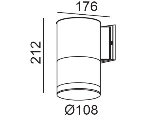 Архитектурная подсветка TUBE 78006 S Oasis Light