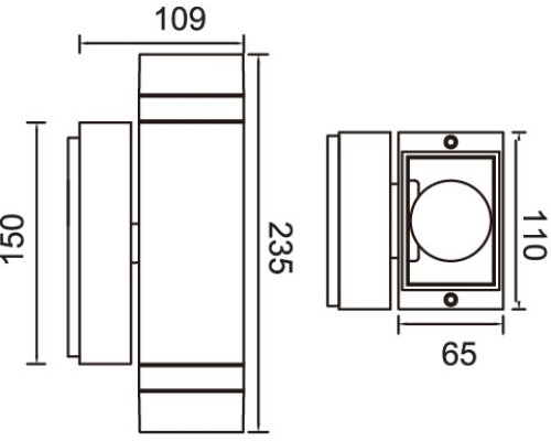 Архитектурная подсветка TUBE 78063 Gb Oasis Light