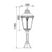 Наземный фонарь  79754L Bl Oasis Light