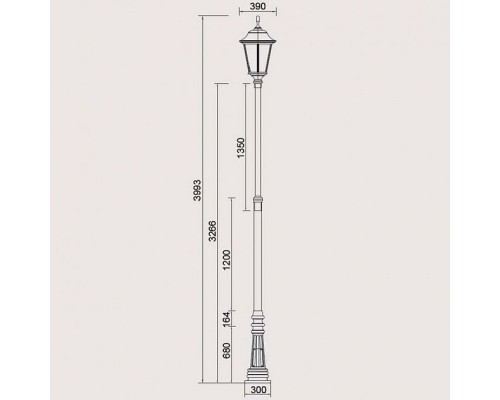 Наземный фонарь  79832 Bl Oasis Light