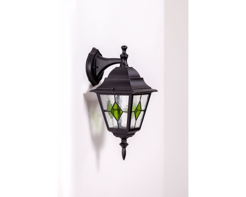 Настенный фонарь уличный QUADRO M lead GLASS 79902MlgG Bl Oasis Light