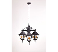 Уличный светильник подвесной QUADRO M lead GLASS 79970МlgY/3 Bl Oasis Light