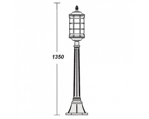 Наземный фонарь  81207 Gb Oasis Light