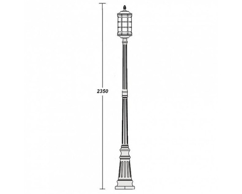 Наземный фонарь  81209 Gb Oasis Light