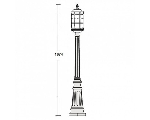 Наземный фонарь  81211 Gb Oasis Light